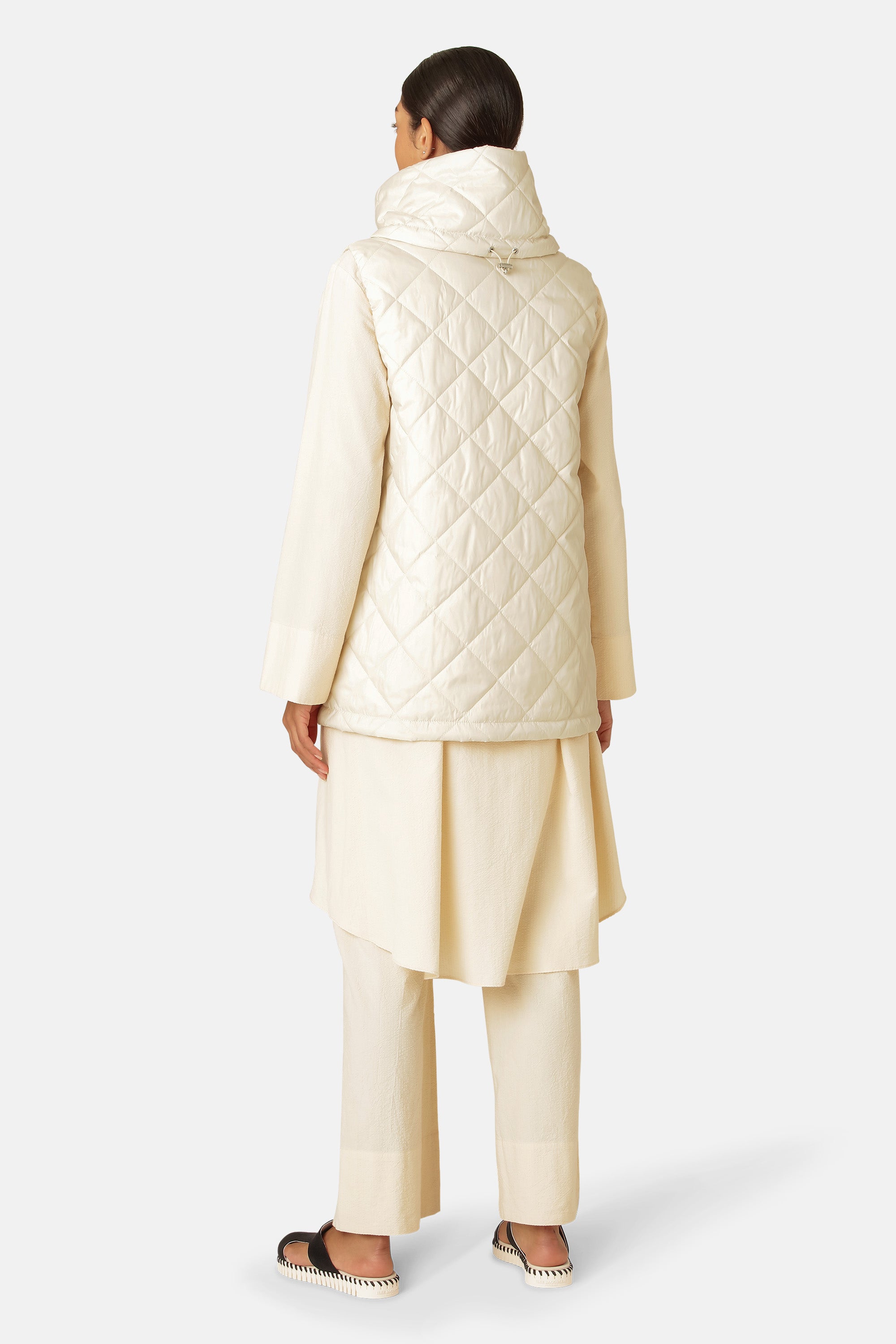 Ilse Jacobsen Hornbæk Outerwear Padded Vest Vest 102 Whitecap